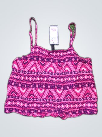 Pink Patterned Top