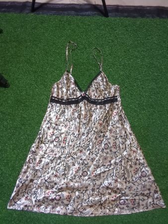 Floral Satin Chemise