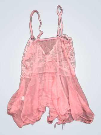 Pink Lace Chemise