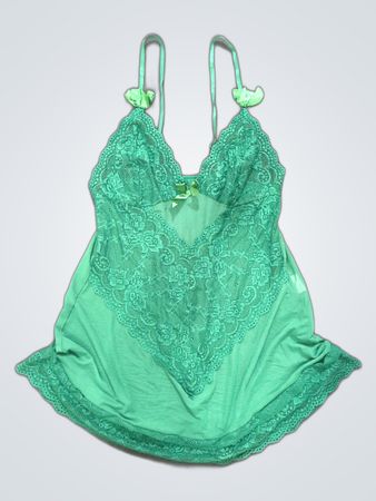 Green Lace Camisole