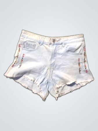 Unbranded Light Wash Denim Shorts