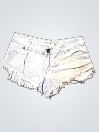 Light Blue Denim Shorts