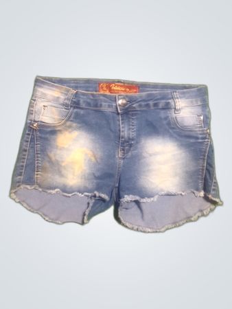 Vintage Light Wash Denim Shorts