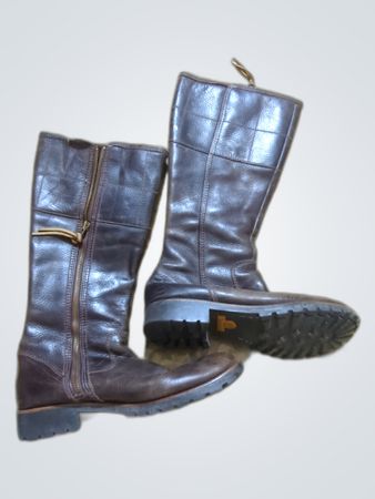 Brown Leather Boots