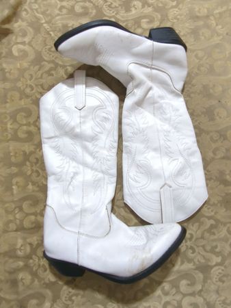 White Cowboy Boots