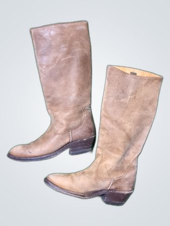 Brown Leather Boots