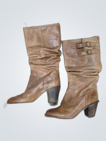 Brown Leather Boots