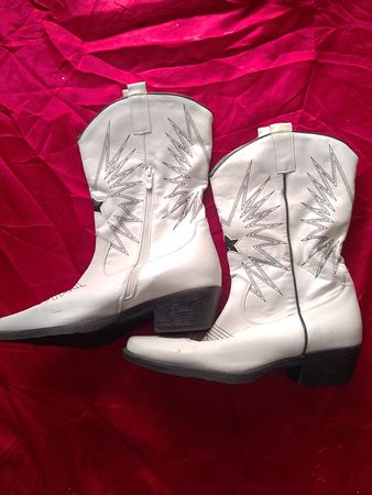 White Cowboy Boots
