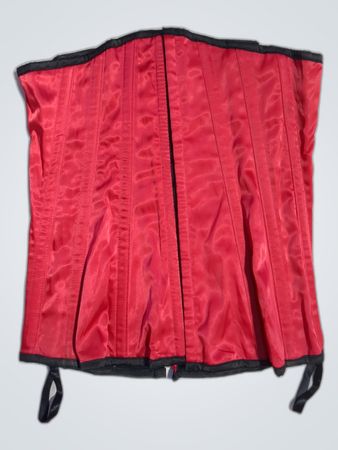 Ann Summers Red Lace-Up Corset