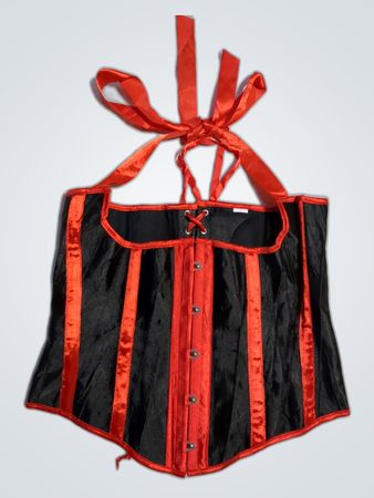 Black and Red Corset
