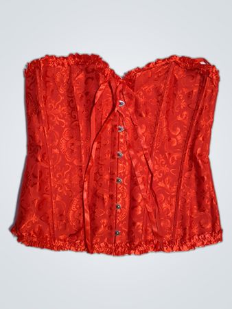 Red Corset Top