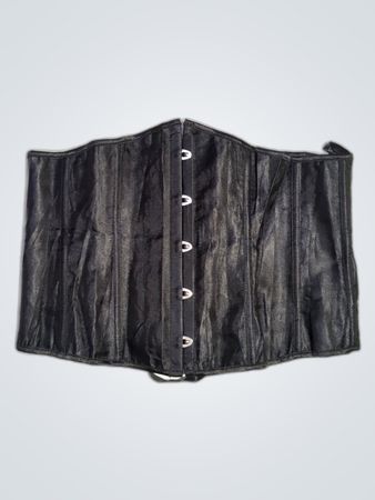 Unbranded Black Lace-Up Corset