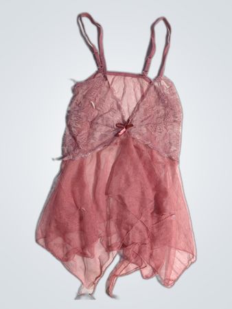 Pink Lace Chemise