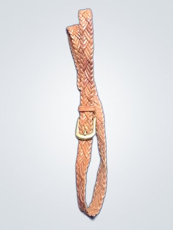 Braided Leather Belt