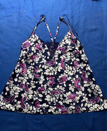 Floral Pajama Top