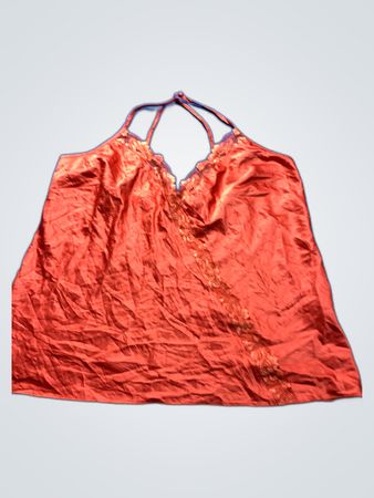 Debenhams The Collection Red Satin Lace Camisole