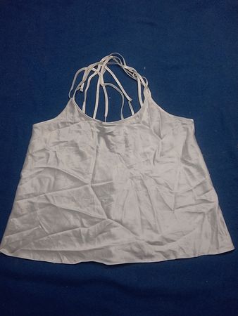 White Strappy Top