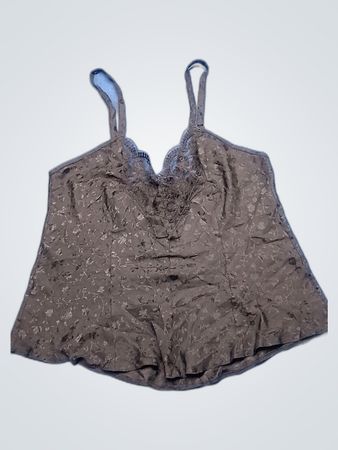 Black Lace Trim Camisole