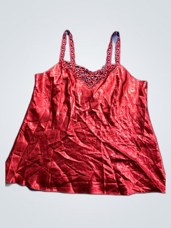 Marks & Spencer Red Satin Camisole