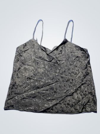 Black Floral Camisole