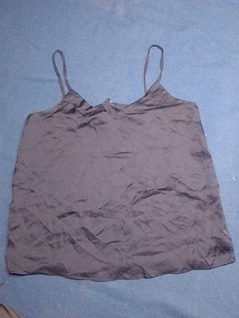 New Look Grey Satin Camisole