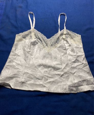 White Lace Trim Camisole