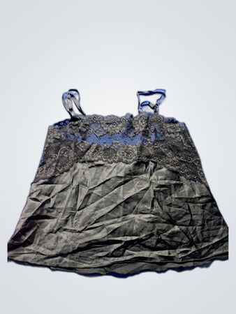 Camille Collection Black Lace Trim Camisole