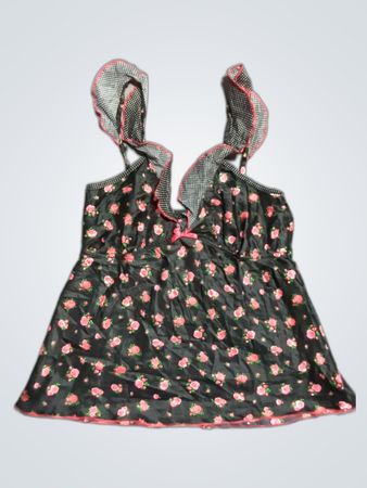 Paris Printed Satin Camisole
