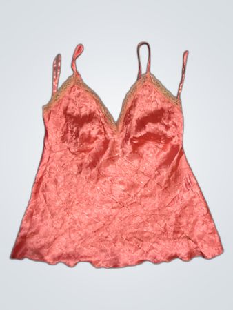 Poppy's Pink Satin Cami