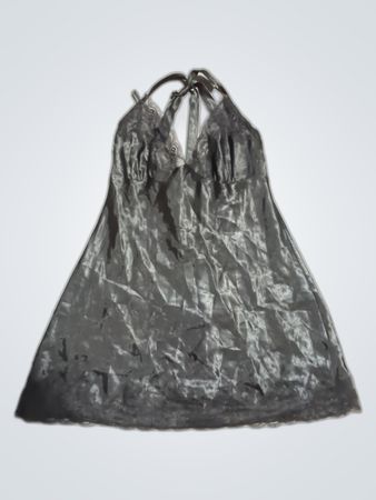 La Senza Black Lace Slip Dress
