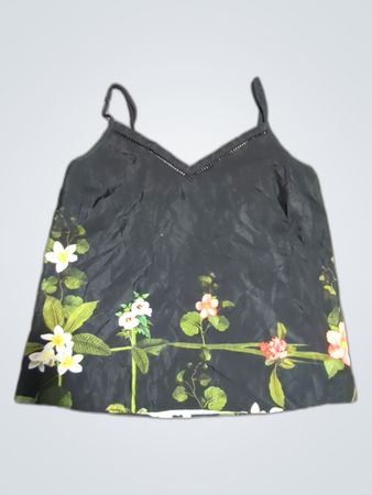 Ted Baker Black Floral Print Camisole