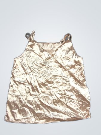 Pink Satin Tank Top