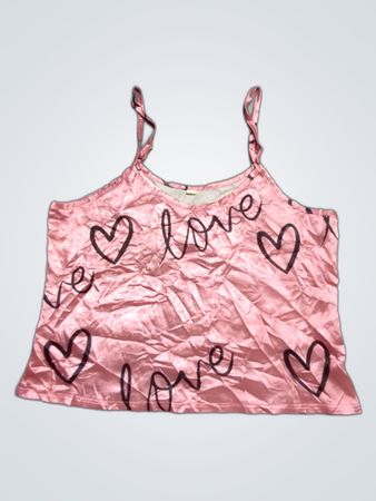 Pink Love Heart Top