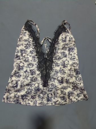 Aeropostale Floral Corset Top