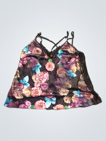 Floral Patterned Bra