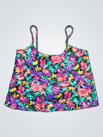 Floral Spaghetti Strap Top