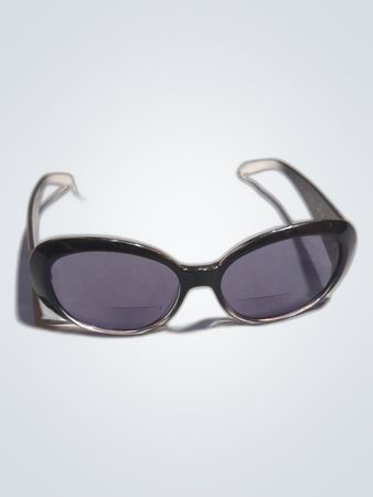 Unbranded Oversized Black Round Sunglasses