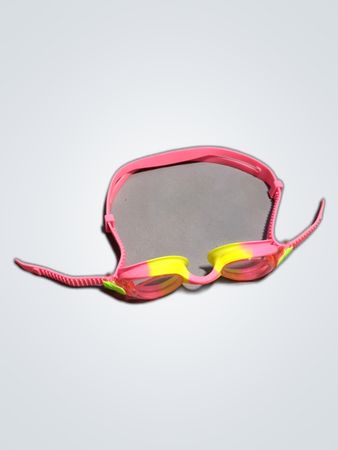 Unbranded Pink and Yellow Swimming Goggles