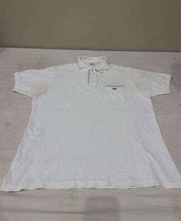Lacoste White Polo Shirt