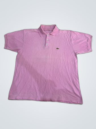 Lacoste Pink Polo Shirt