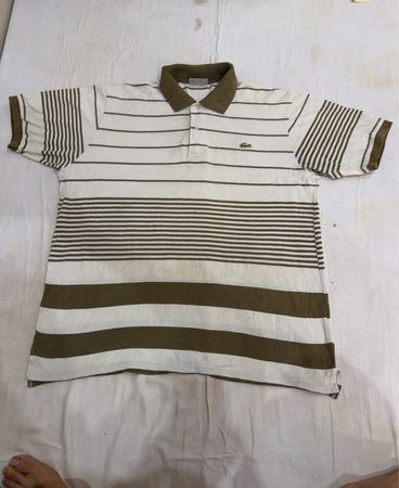 Lacoste Striped Polo Shirt