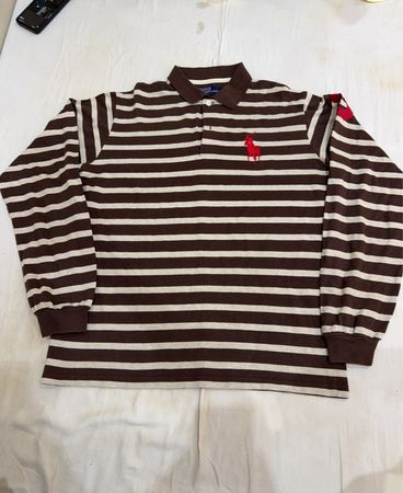 Ralph Lauren Striped Long-Sleeve Polo Shirt