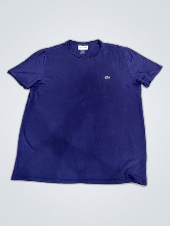 Lacoste Navy Blue Crewneck T-Shirt
