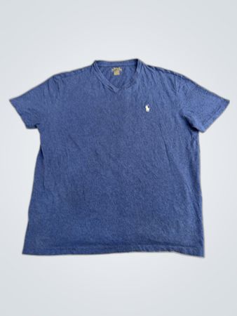 Ralph Lauren Navy V-Neck T-Shirt