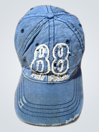 Blue Baseball Cap with 88 and Faith