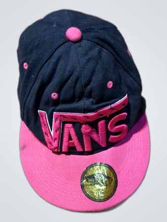 Vans Black and Pink Baseball Cap