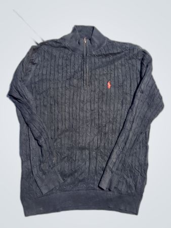 Polo Ralph Lauren Cable Knit Quarter-Zip Sweater