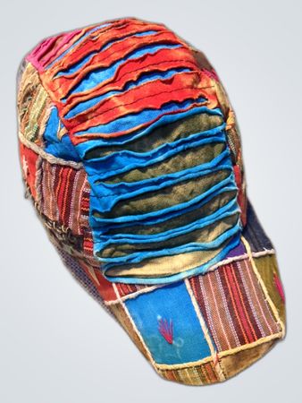 Unbranded Patchwork Cotton Baseball Cap