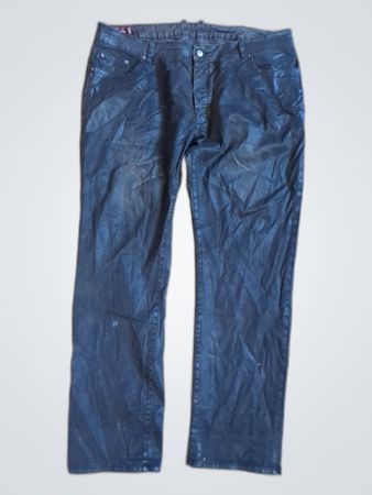 Marlboro Classics Black Leather Pants