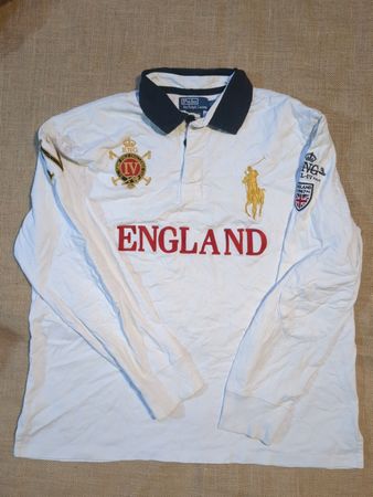 Polo Ralph Lauren England Rugby Long Sleeve Polo Shirt